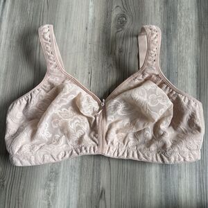 NWOT Lunaire Node Pink Lace Bra Bralette Size 42DDD